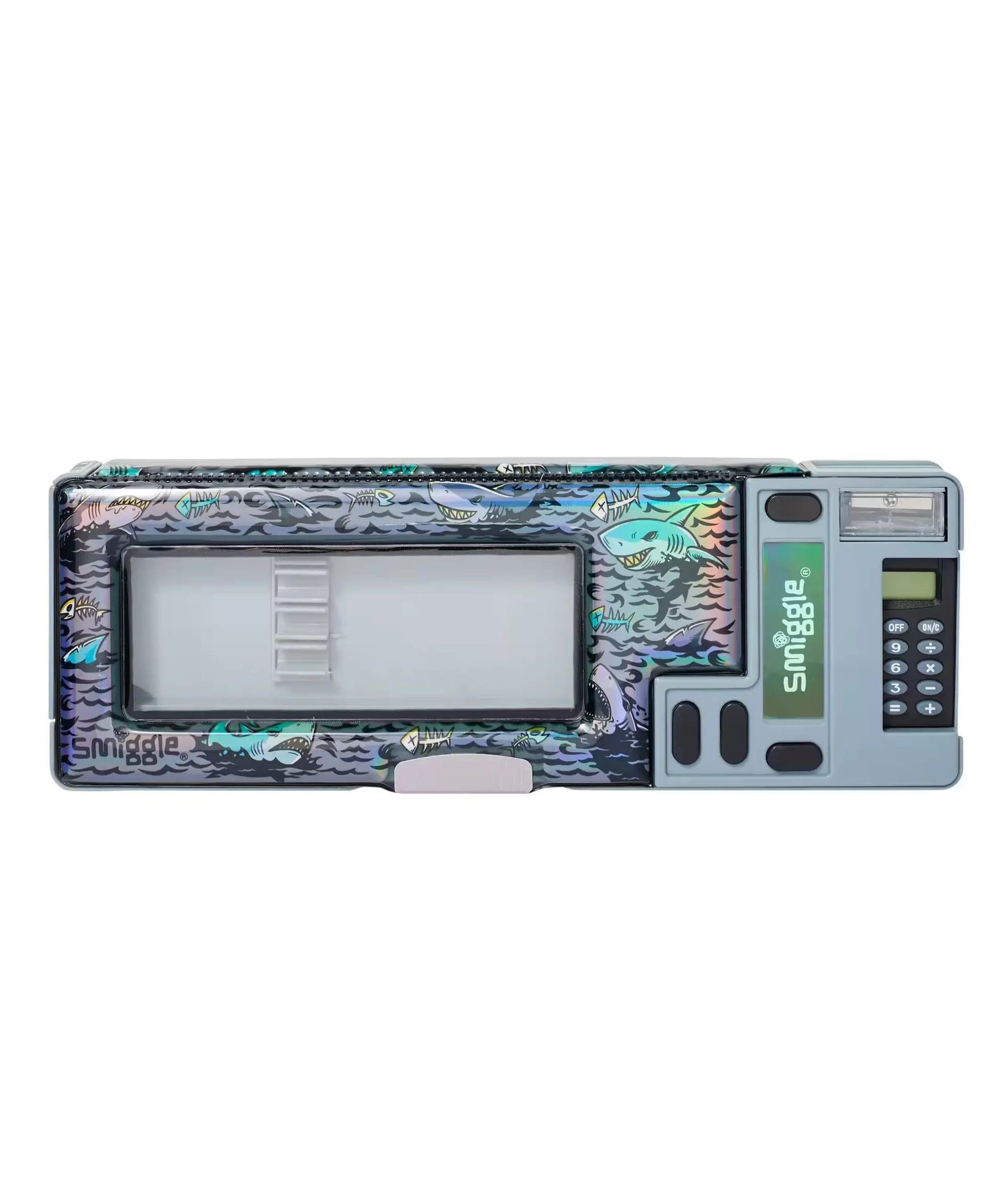 Smiggle - Wild Hesap Makineli Pop Out Otomatik Kalem Kutusu - Dinossi