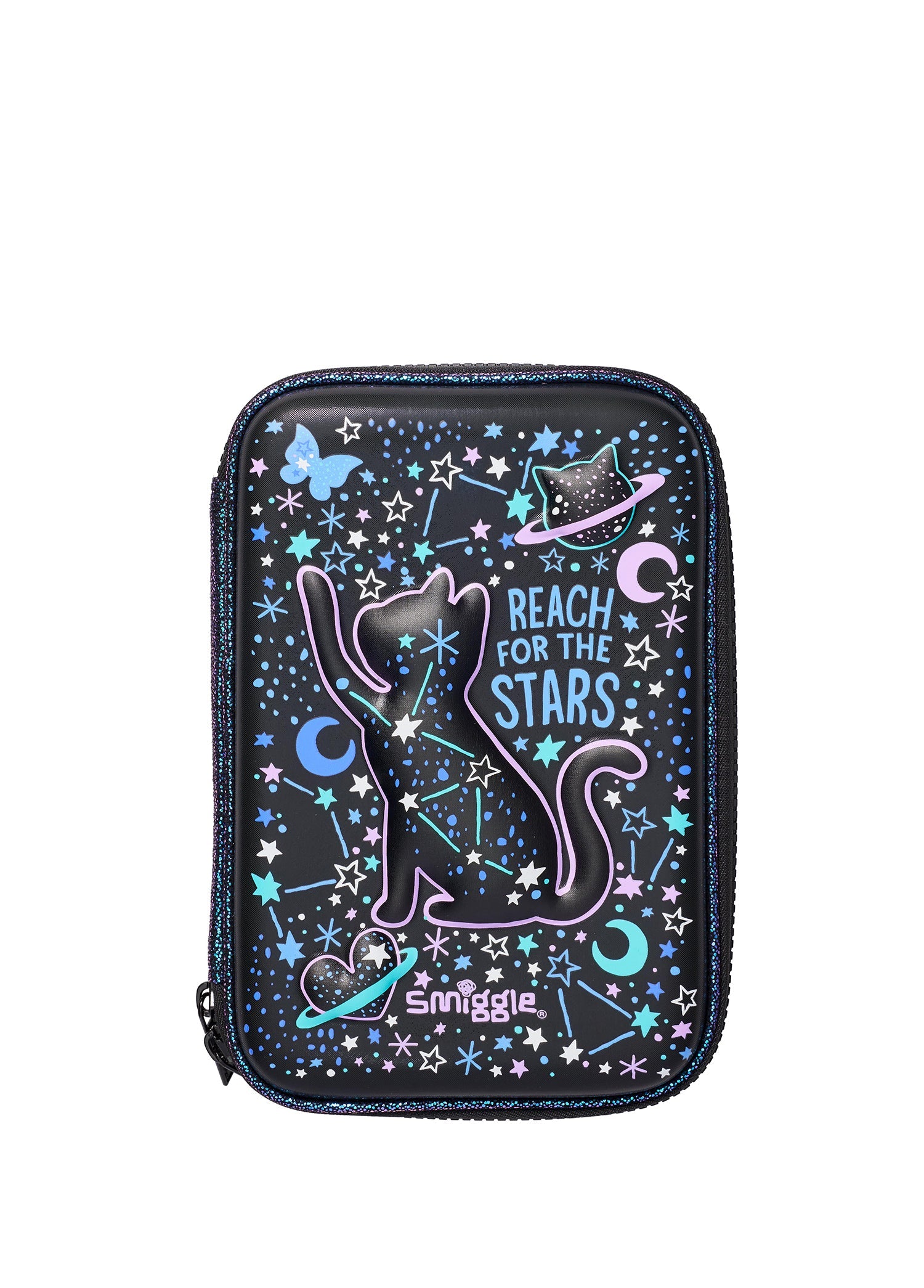 Smiggle - Wild Side Hardtop Kalem Kutusu