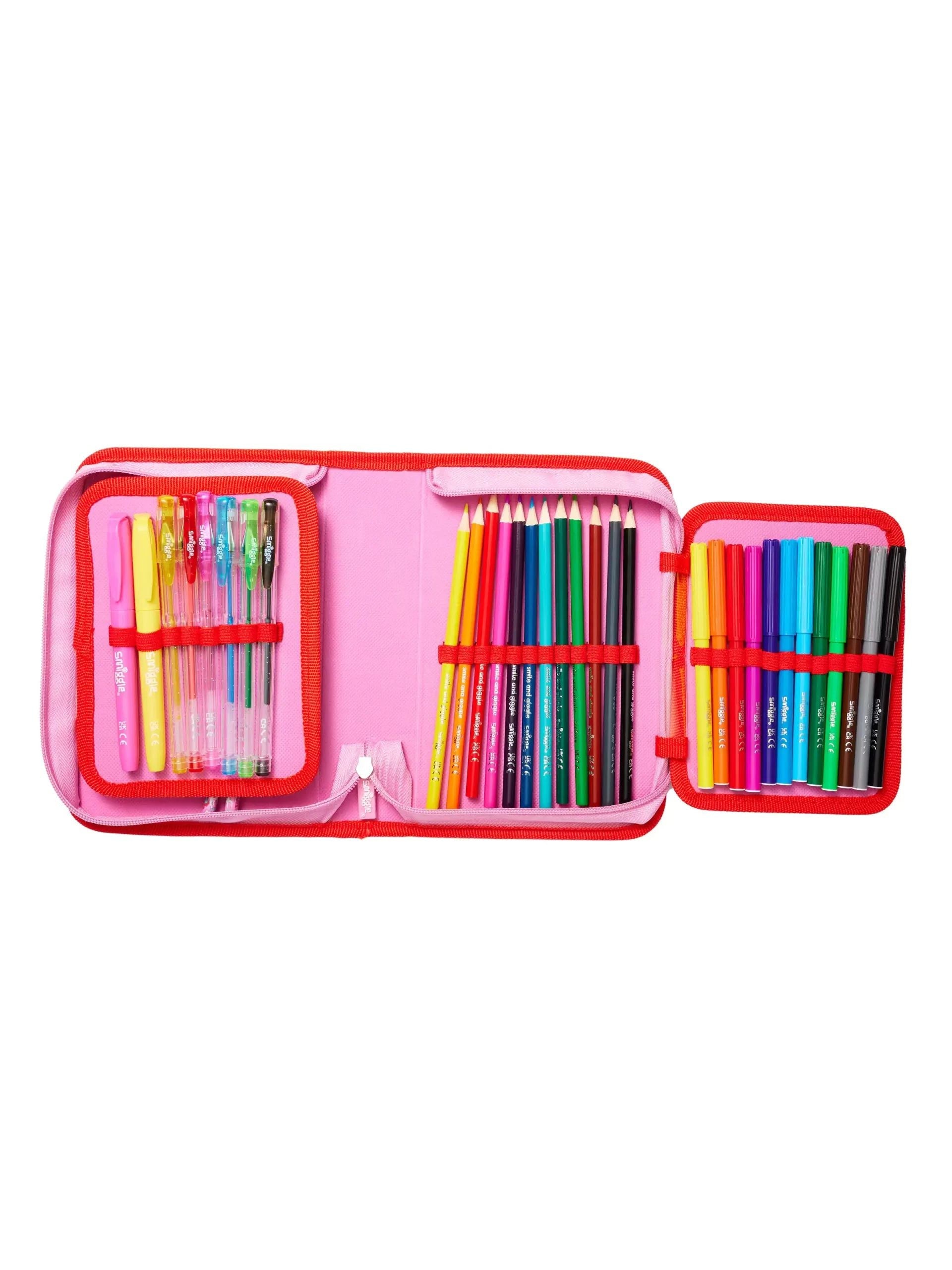 Smiggle - Wild Side  Unicorn Kalem Kutusu ve Kırtasiye Seti