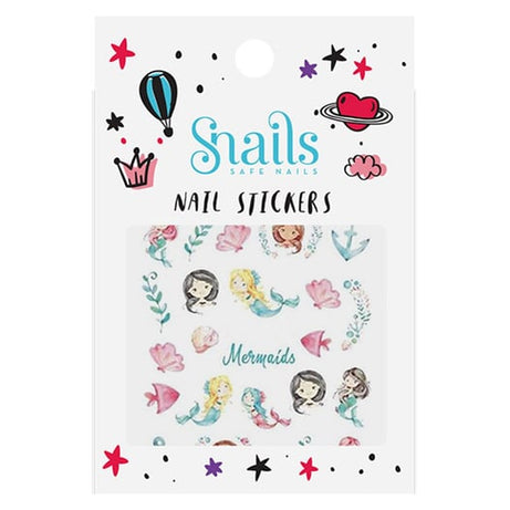 Snails - Tırnak Sticker Seti - Mermaids - Dinossi