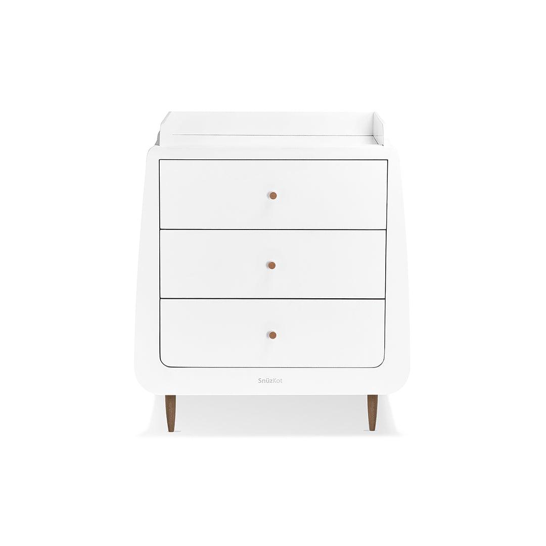 SnuzKot 2 Piece Nursery Furniture Set - The Natural Edit - Walnut-Nursery Sets-Walnut-No Mattress | Natural Baby Shower