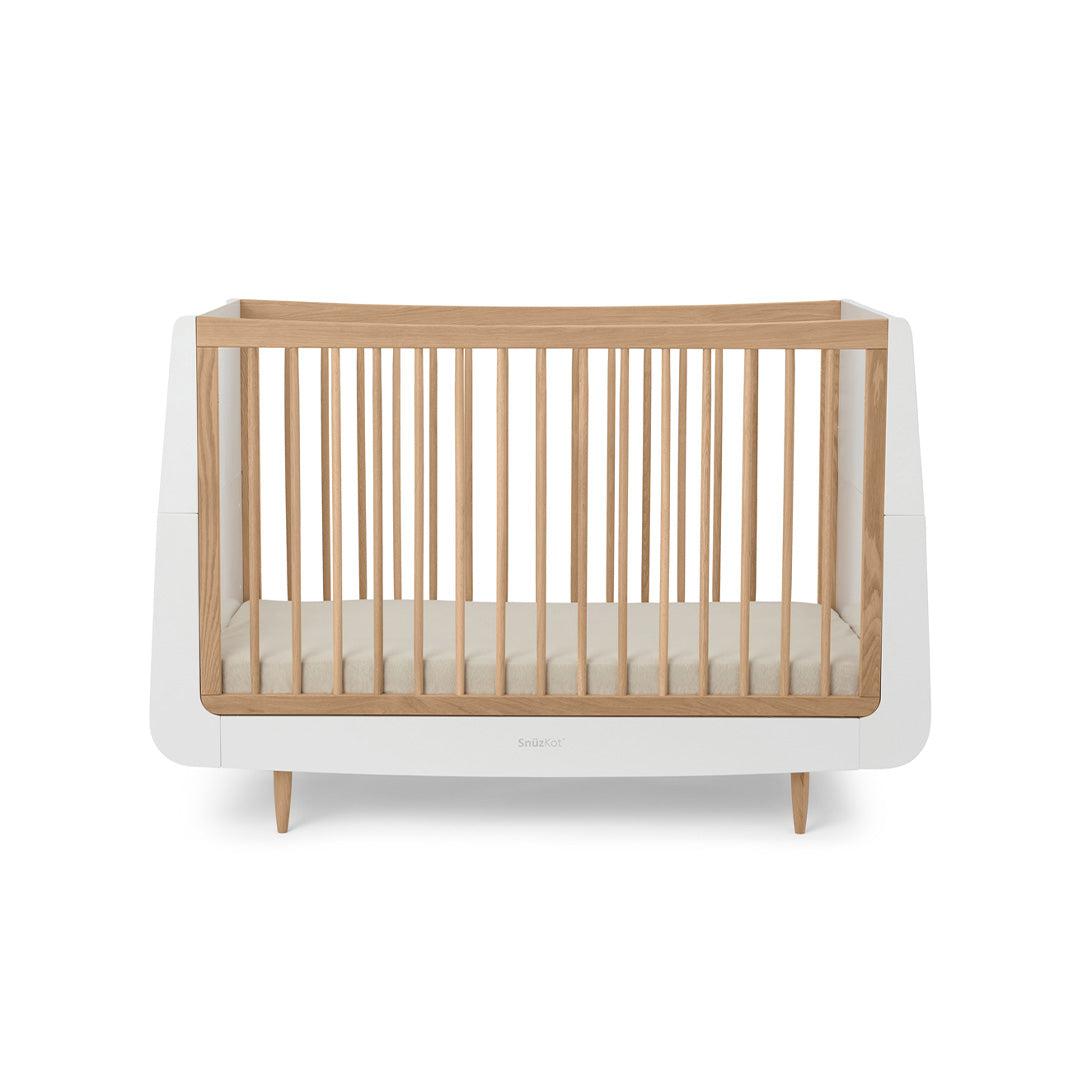 SnuzKot 3 Piece Nursery Furniture Set - The Natural Edit - Oak-Nursery Sets-Oak-No Mattress | Natural Baby Shower
