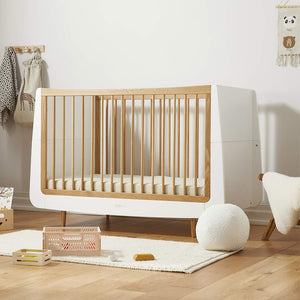 SnuzKot 3 Piece Nursery Furniture Set - The Natural Edit - Oak-Nursery Sets-Oak-No Mattress | Natural Baby Shower