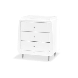 SnuzKot Skandi 3 Piece Nursery Furniture Set - Grey-Nursery Sets-Grey-No Mattress | Natural Baby Shower