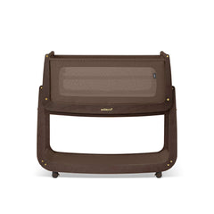 SnuzPod 5 Bedside Crib - Chocolate-Bedside Cribs-Chocolate-Crib | Natural Baby Shower