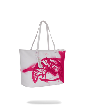 Sprayground - Storm Pink White Tote Umhängetasche