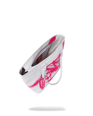 Sprayground - Storm Pink White Tote Umhängetasche