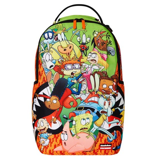 Sprayground - 90'Lar Nick Karakterler Açığa Çıkaran Dlxr Sırt Çantası