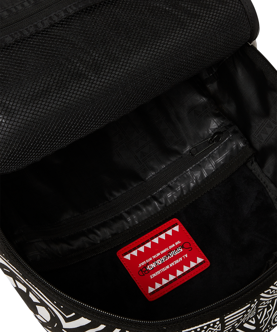 Sprayground - एआई अफ्रीकी बुद्धिमत्ता द स्काईहॉक पीठ बैग