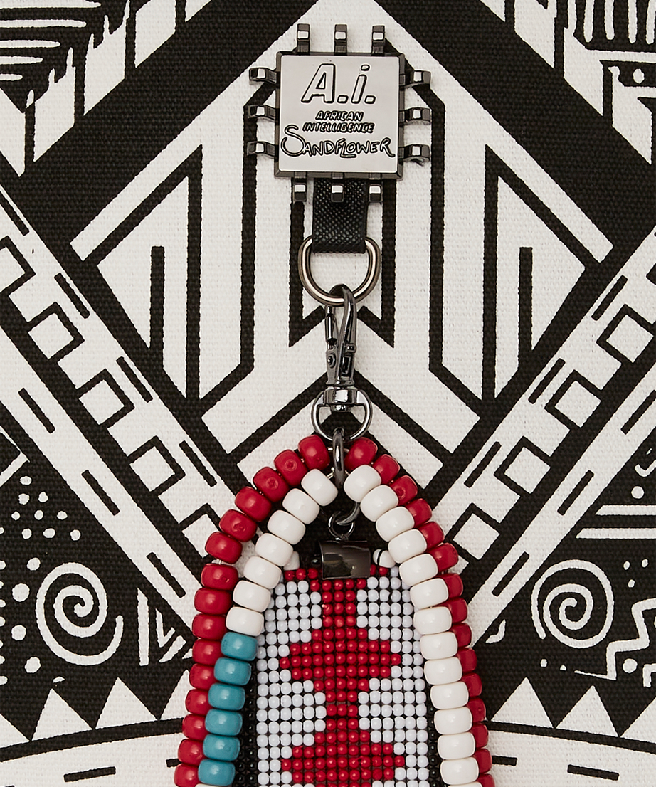 Sprayground - एआई अफ्रीकी बुद्धिमत्ता द स्काईहॉक पीठ बैग