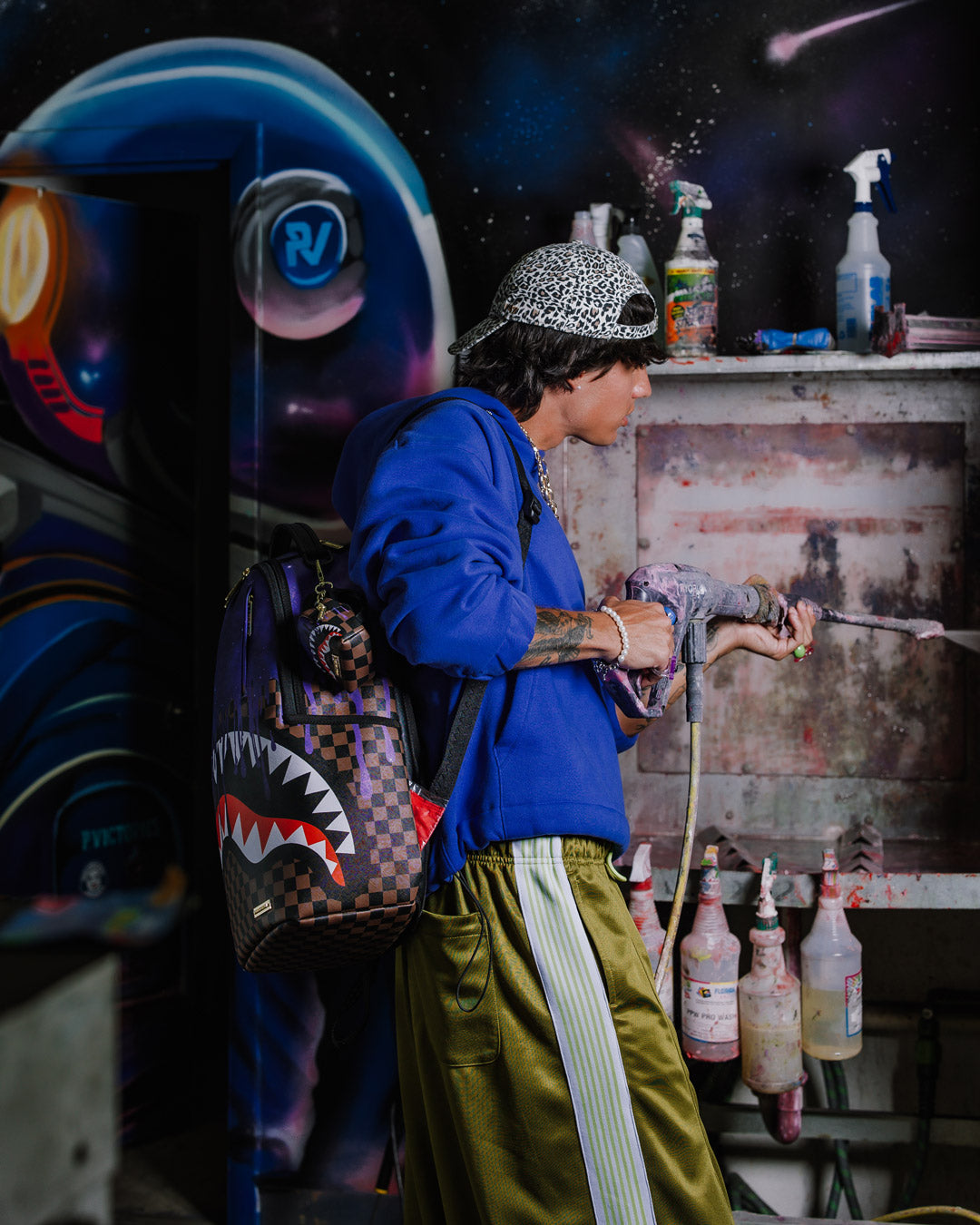 Sprayground - 银河冠军背包