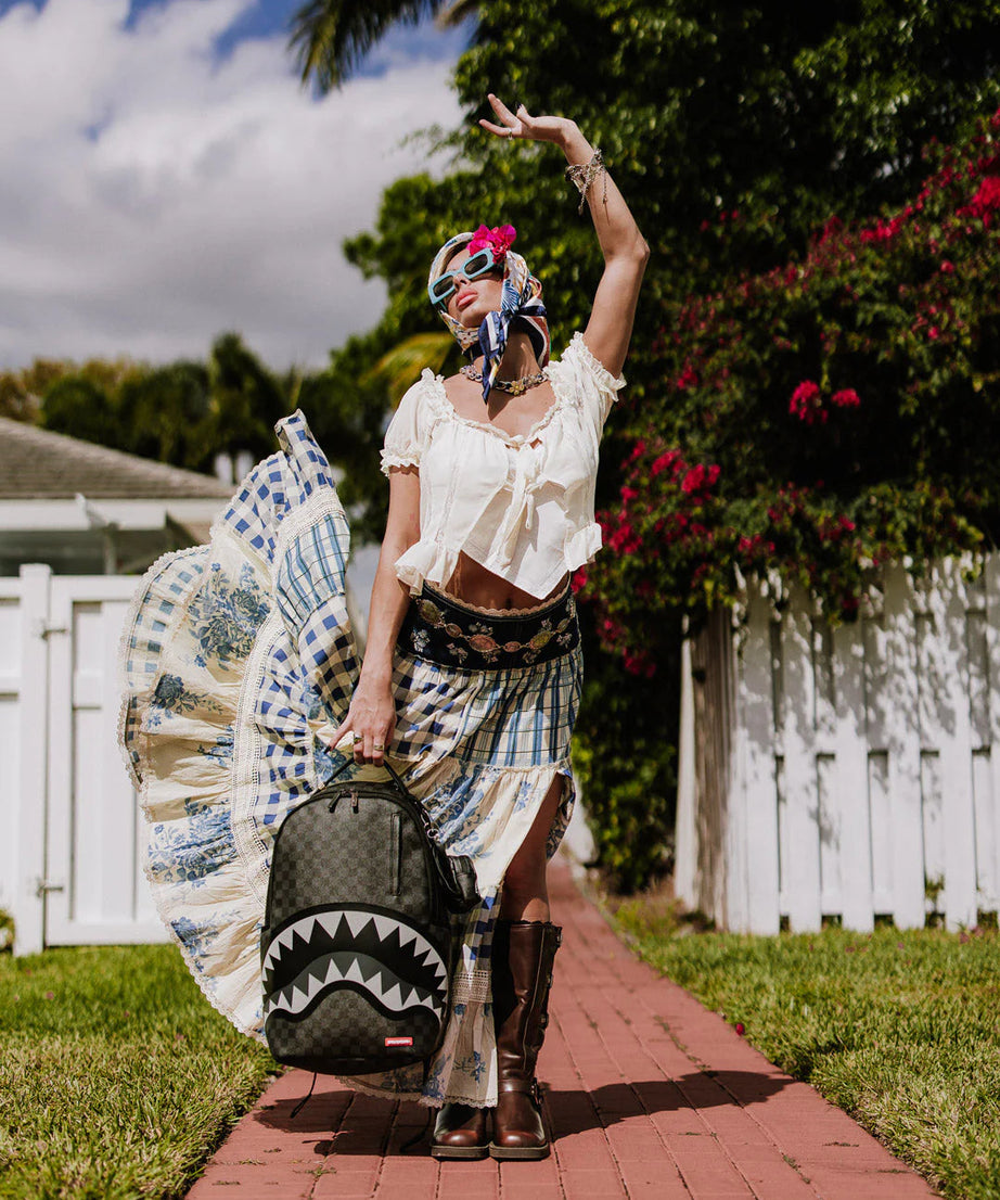 Sprayground - Lights Out Paris'te Köpekbalıkları Sırt Çantası