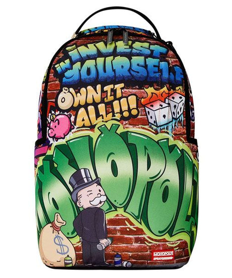 Sprayground - Mochila Monopoly Man Graffiti Dlxr