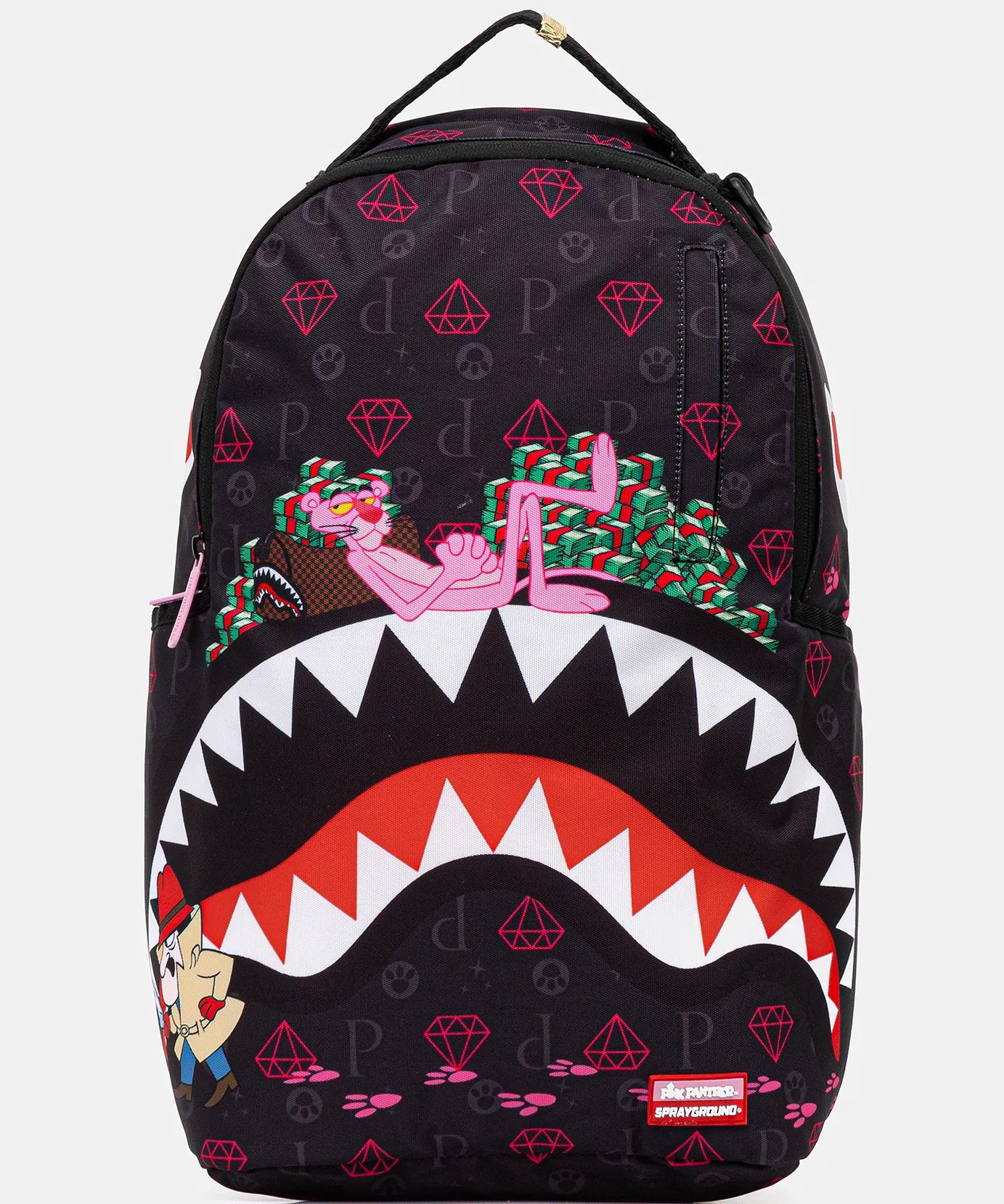 Sprayground - Pembe Panter Pati İzleri Dlxr Sırt Çantası