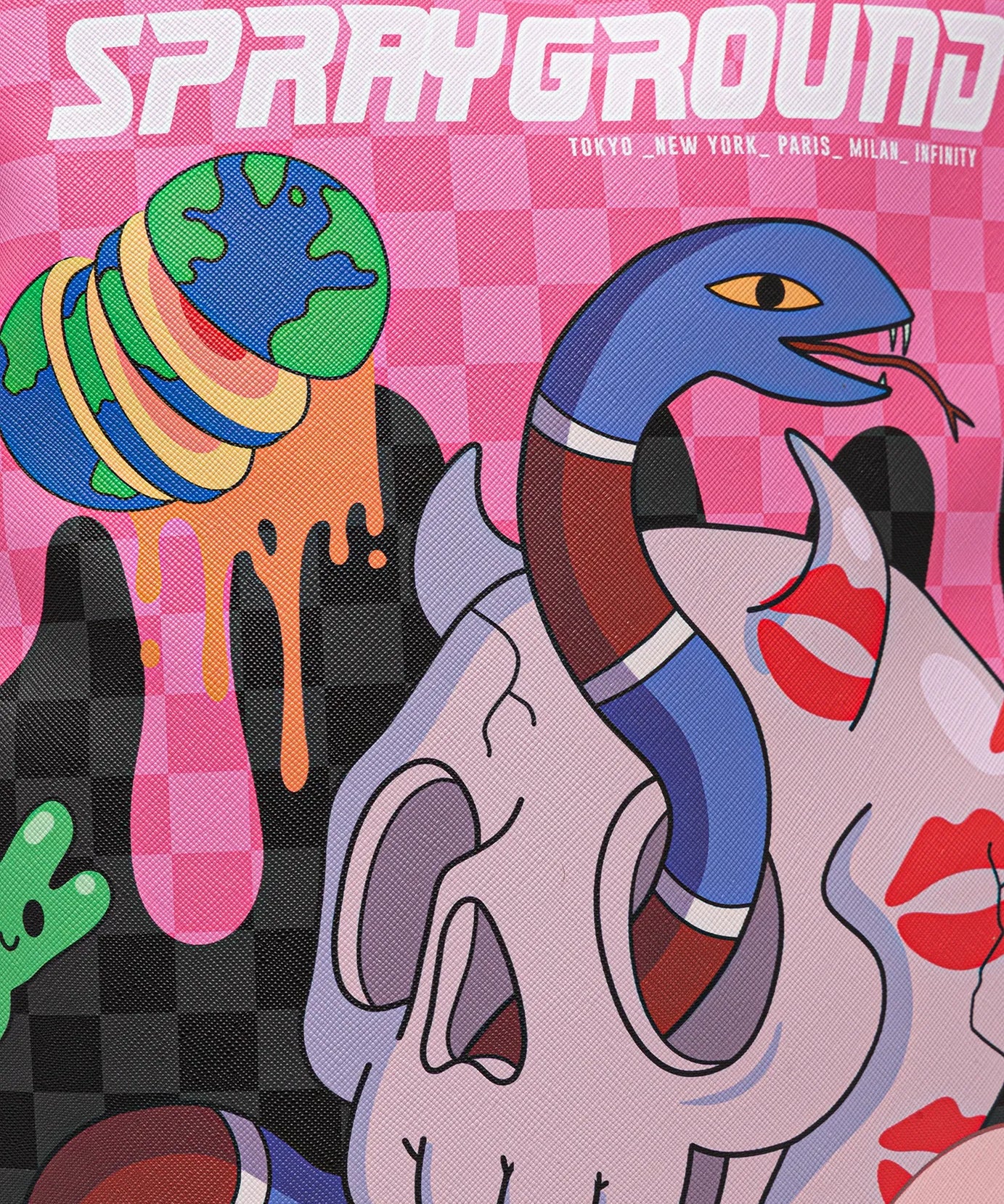 Sprayground - Wtf 骷髅滴落 Dlxsv 背包