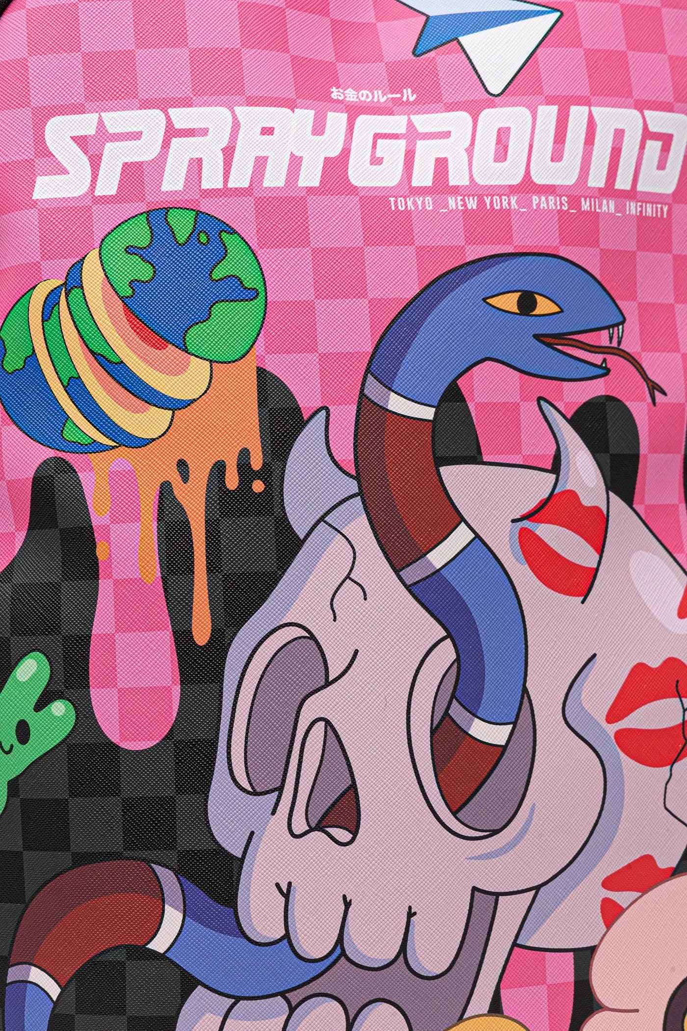 Sprayground - Wtf 骷髅滴落 Dlxsv 背包