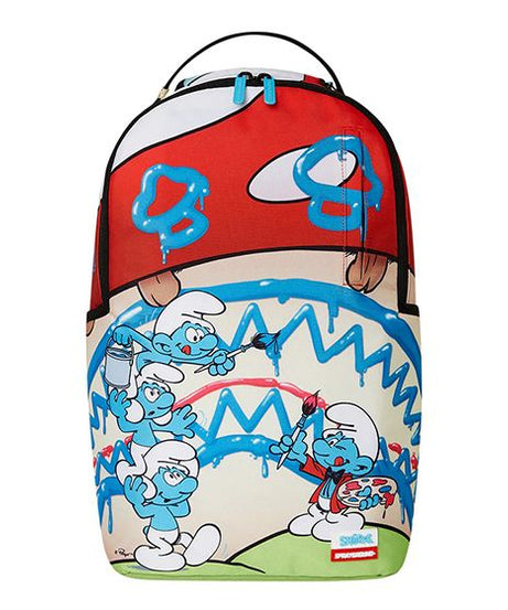 Sprayground - Mochila Deluxe dos Smurfs