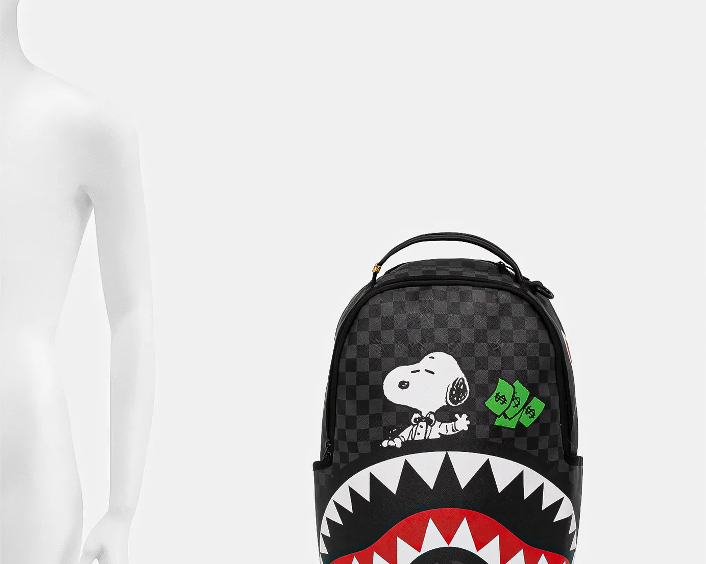 Sprayground - Mochila Snoopy Top Shark Money Dlxsv