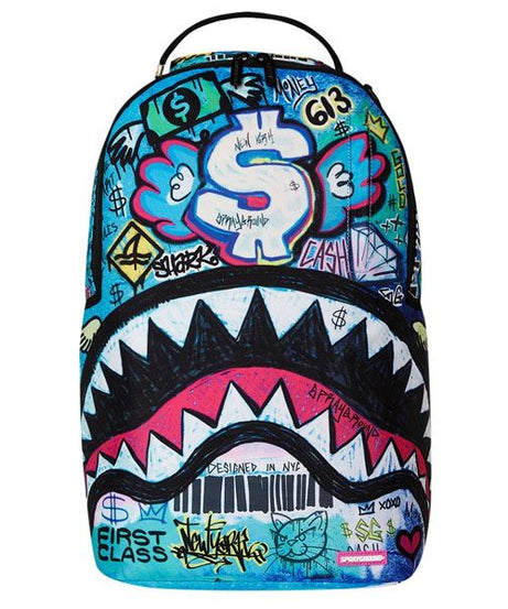 Sprayground - حقيبة ظهر دلوكس جرافيتي الشارع
