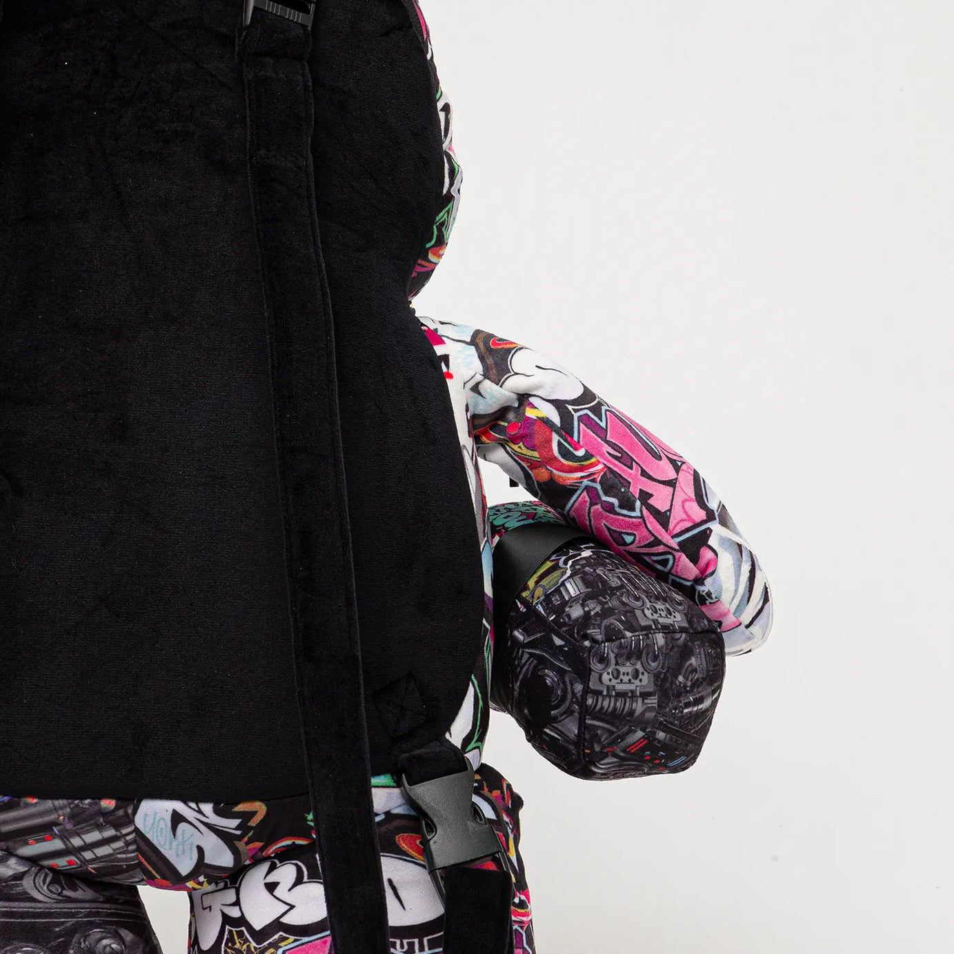 Sprayground - Ruksak Split Cybershark Para Ayısı Teddy