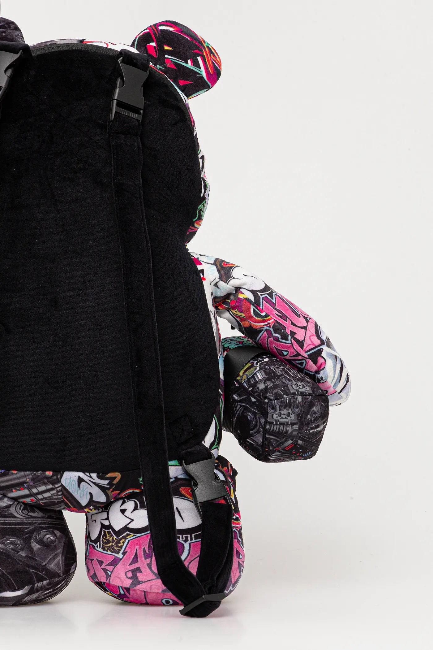 Sprayground - 分裂赛博鲨熊猫泰迪背包