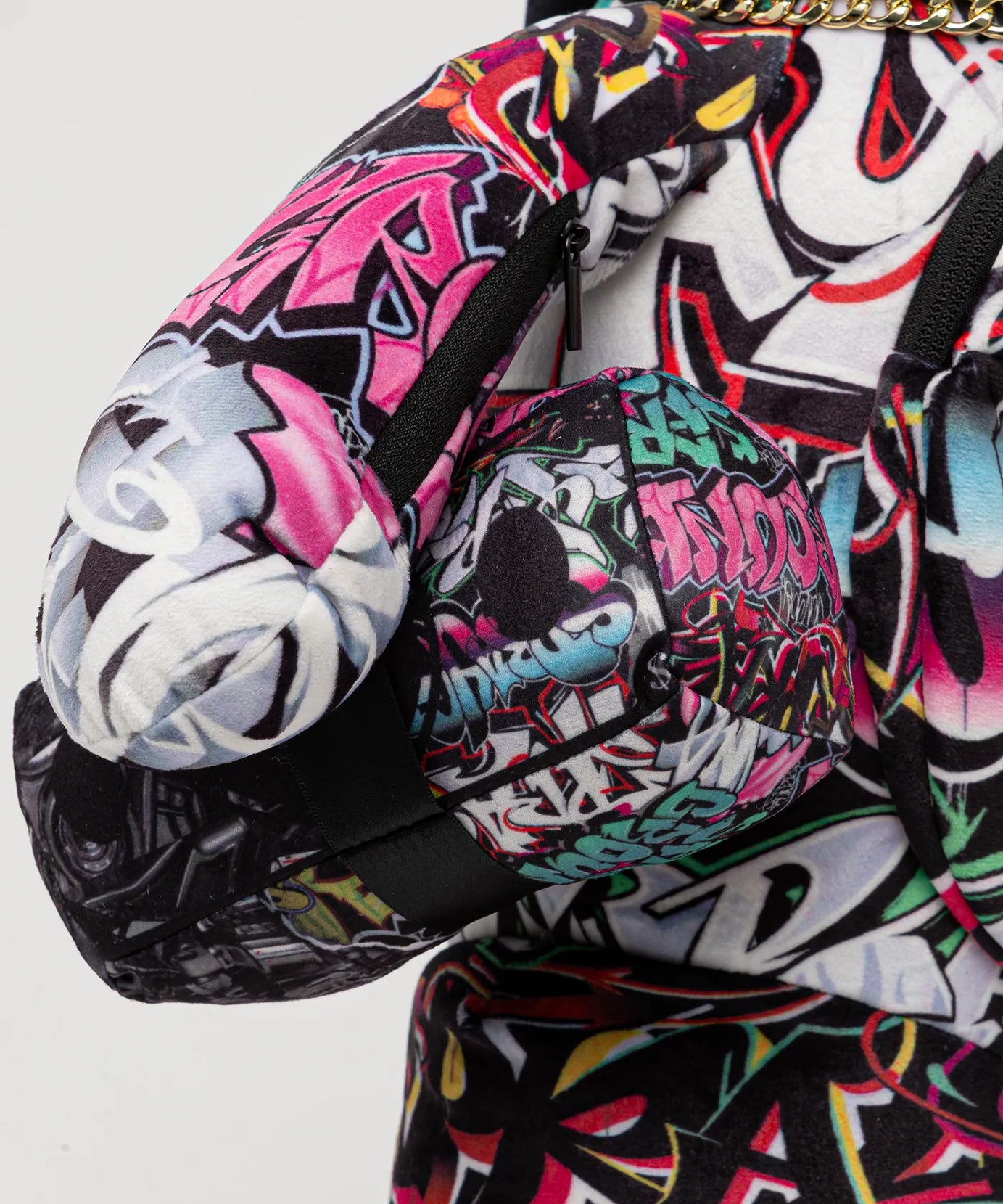 Sprayground - 分裂赛博鲨熊猫泰迪背包