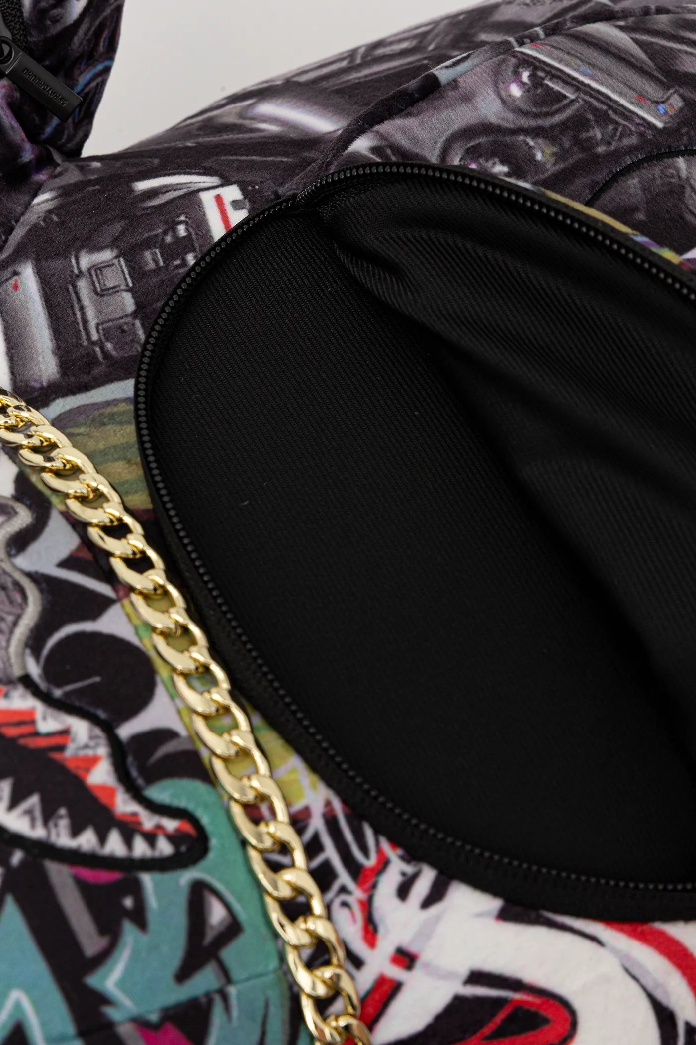 Sprayground - 分裂赛博鲨熊猫泰迪背包