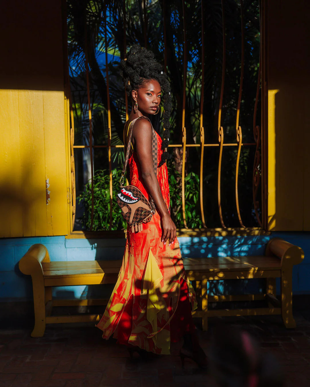 Sprayground - حقيبة خصر وكتف هينيڤيل عابرة