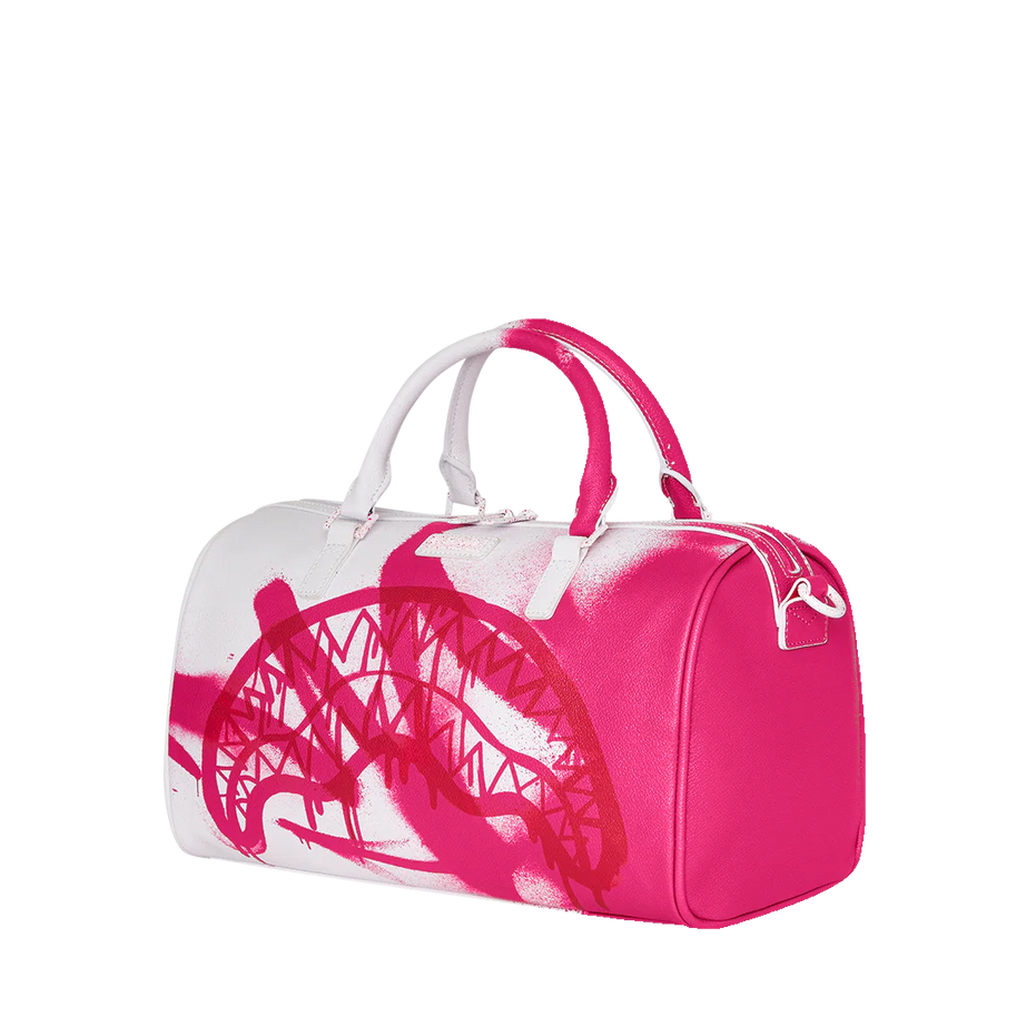 Sprayground - Borsa a Mano e a Spalla Rosa e Bianca Storm