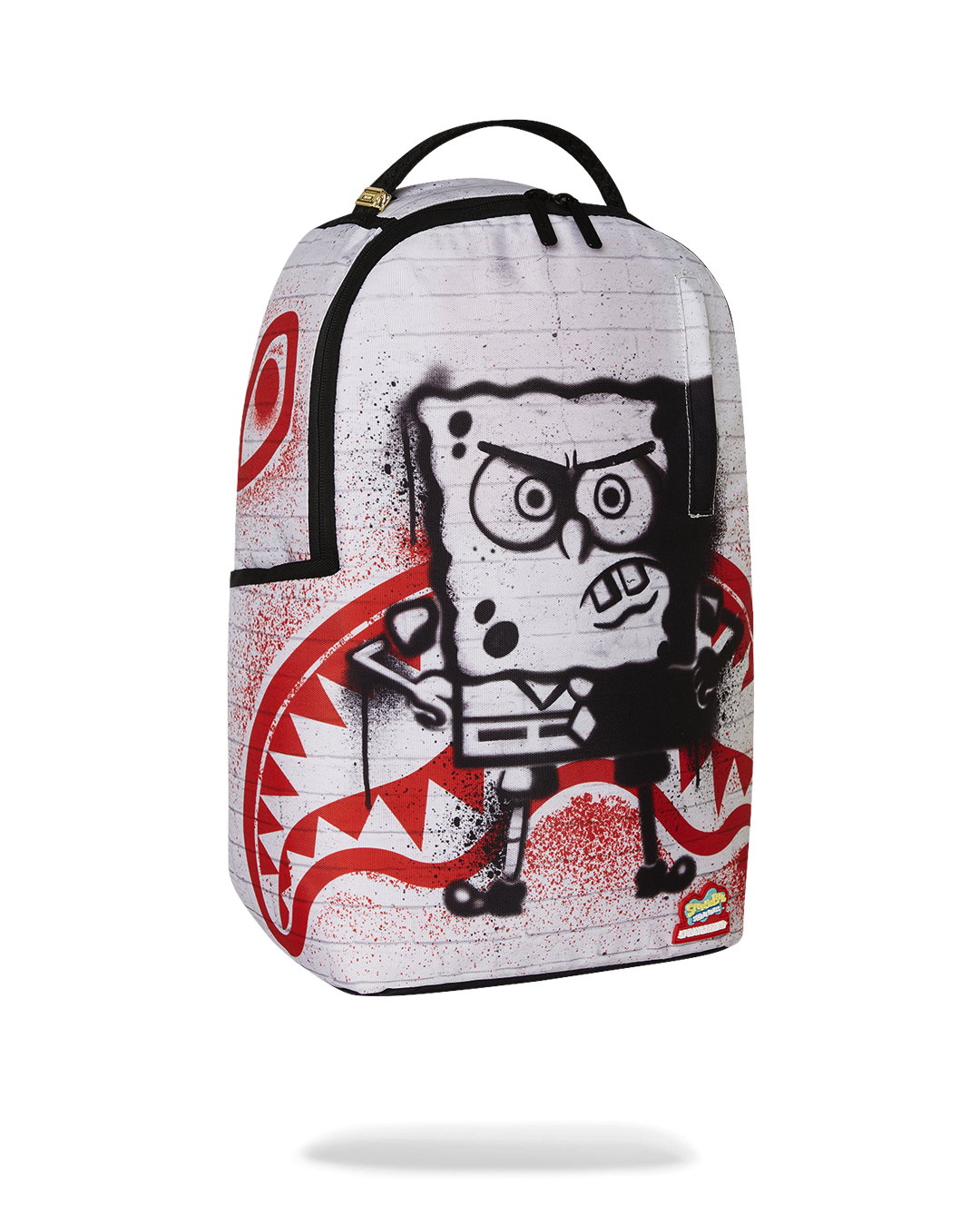Sprayground - Zaino DLXR con motivo SpongeBob per parete