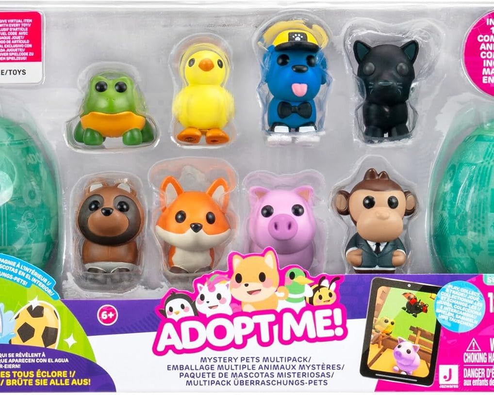 Squishmallows - ¡Adóptame! Serie 2 Figuras de Juguete de 10 Mascotas Misteriosas