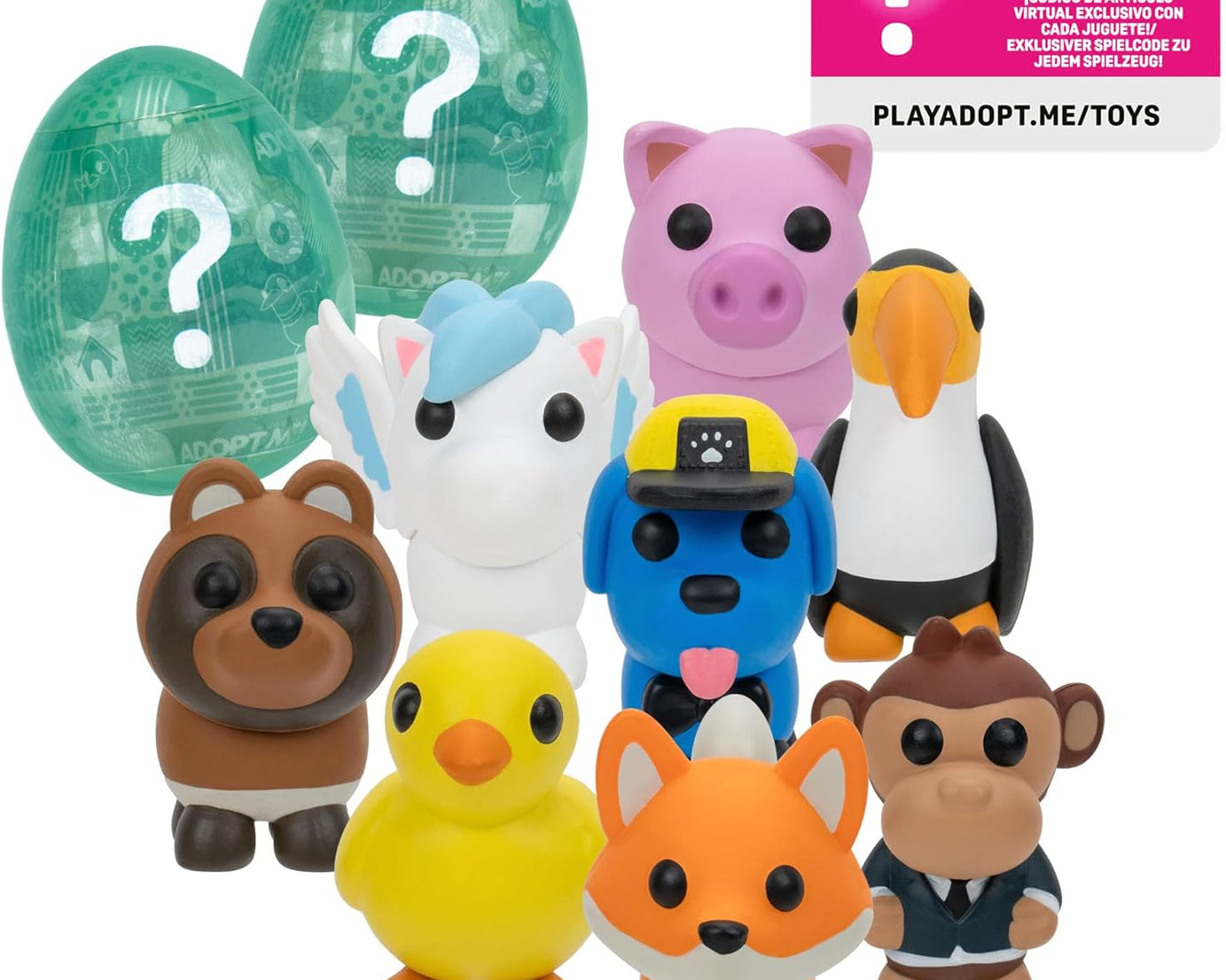 Squishmallows - ¡Adóptame! Serie 2 Figuras de Juguete de 10 Mascotas Misteriosas