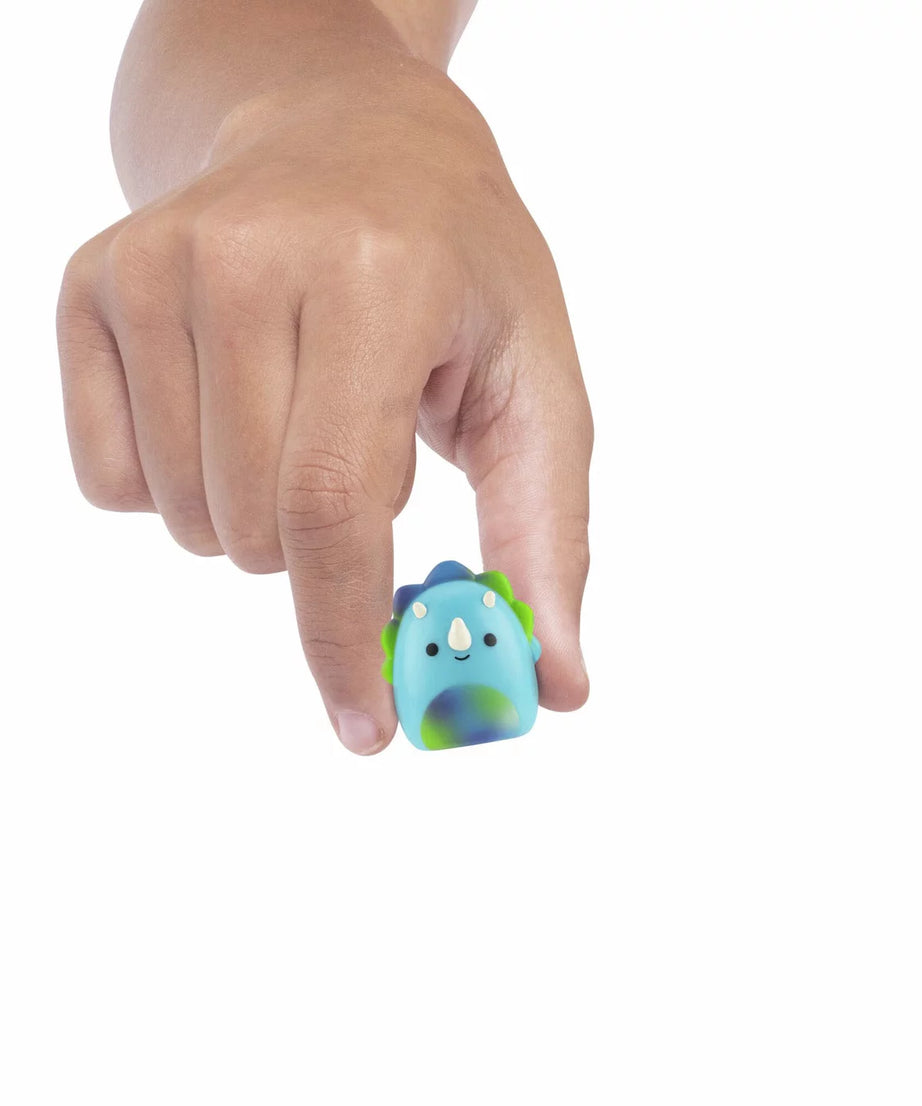 स्क्विशमैलोज़ - स्क्विश-ए-लॉन्ग्स 14 आकृति + अंगूठी सेट + 4 सहायक उपकरण विशेष श्रृंखला खिलौना