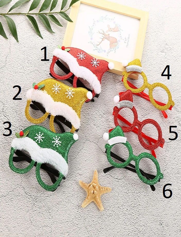 Yılbaşı - Noel Yeni Yıl Partisi İçin Gözlükler - 6-Dinossi