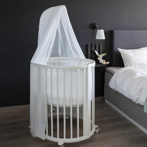 Stokke Sleepi V3 Mini Crib - White-Cribs-Stokke Sleepi Mini Mattress V3- | Natural Baby Shower