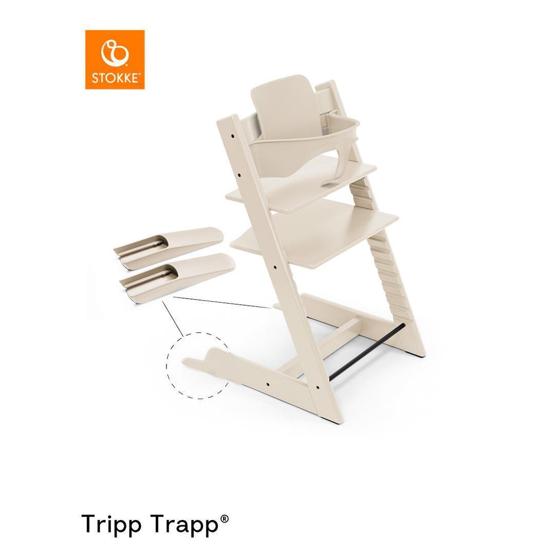 Stokke Tripp Trapp Baby Set 2 - Vanilla White-Highchair Accessories-Vanilla White- | Natural Baby Shower