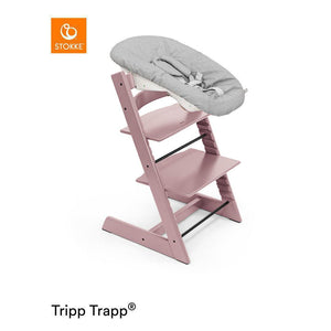 Stokke Tripp Trapp Highchair + Newborn Set-Highchairs-Heather Mauve- | Natural Baby Shower