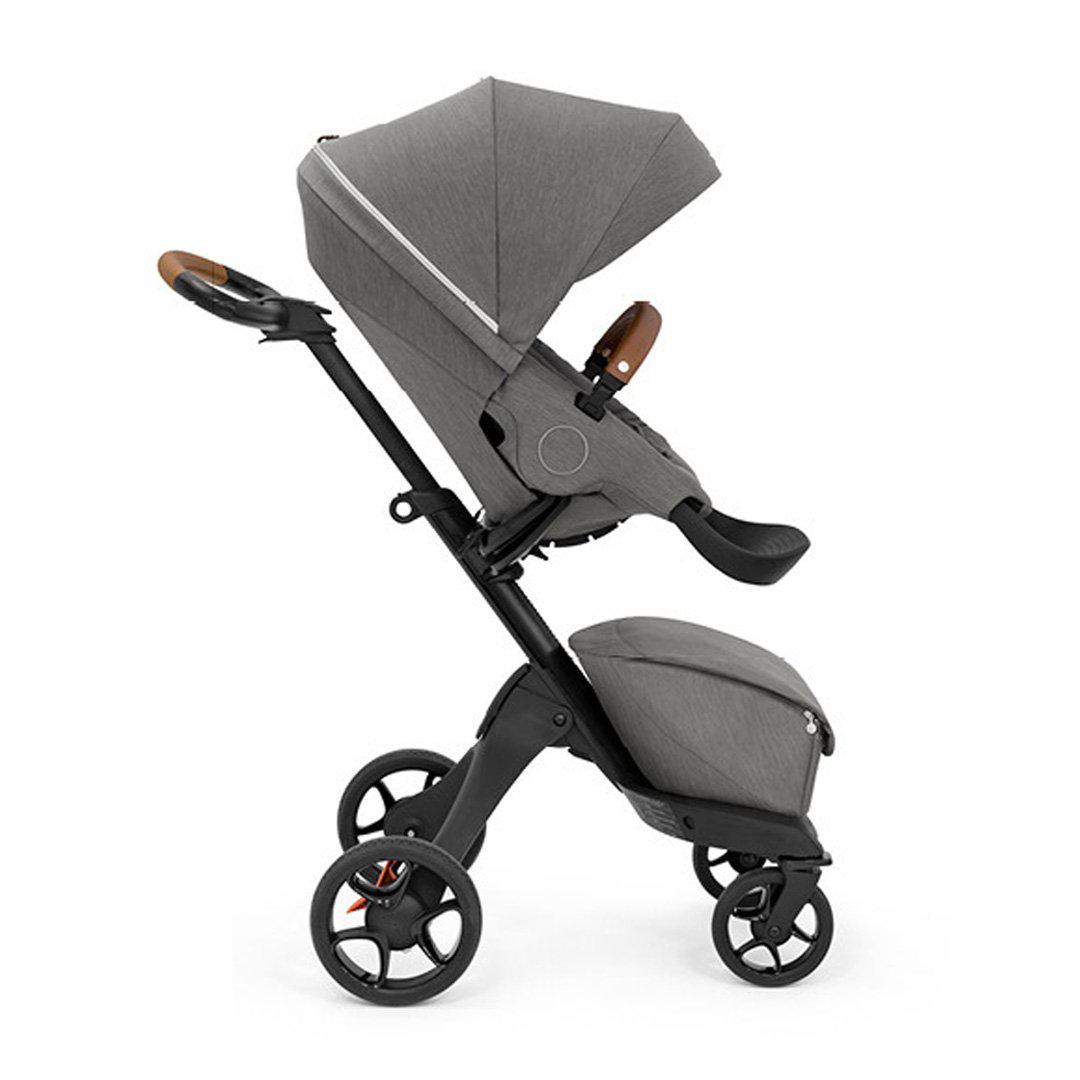 Stokke Xplory X Pushchair - Modern Grey-Strollers-Modern Grey-With Carrycot | Natural Baby Shower