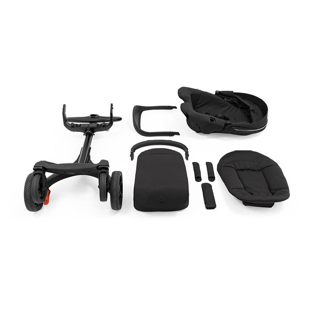 Stokke Xplory X Pushchair - Modern Grey-Strollers-Modern Grey-With Carrycot | Natural Baby Shower