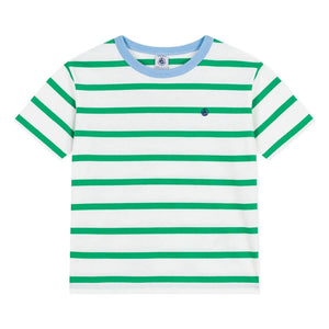Petit Bateau - Gestreiftes T-Shirt | Grün