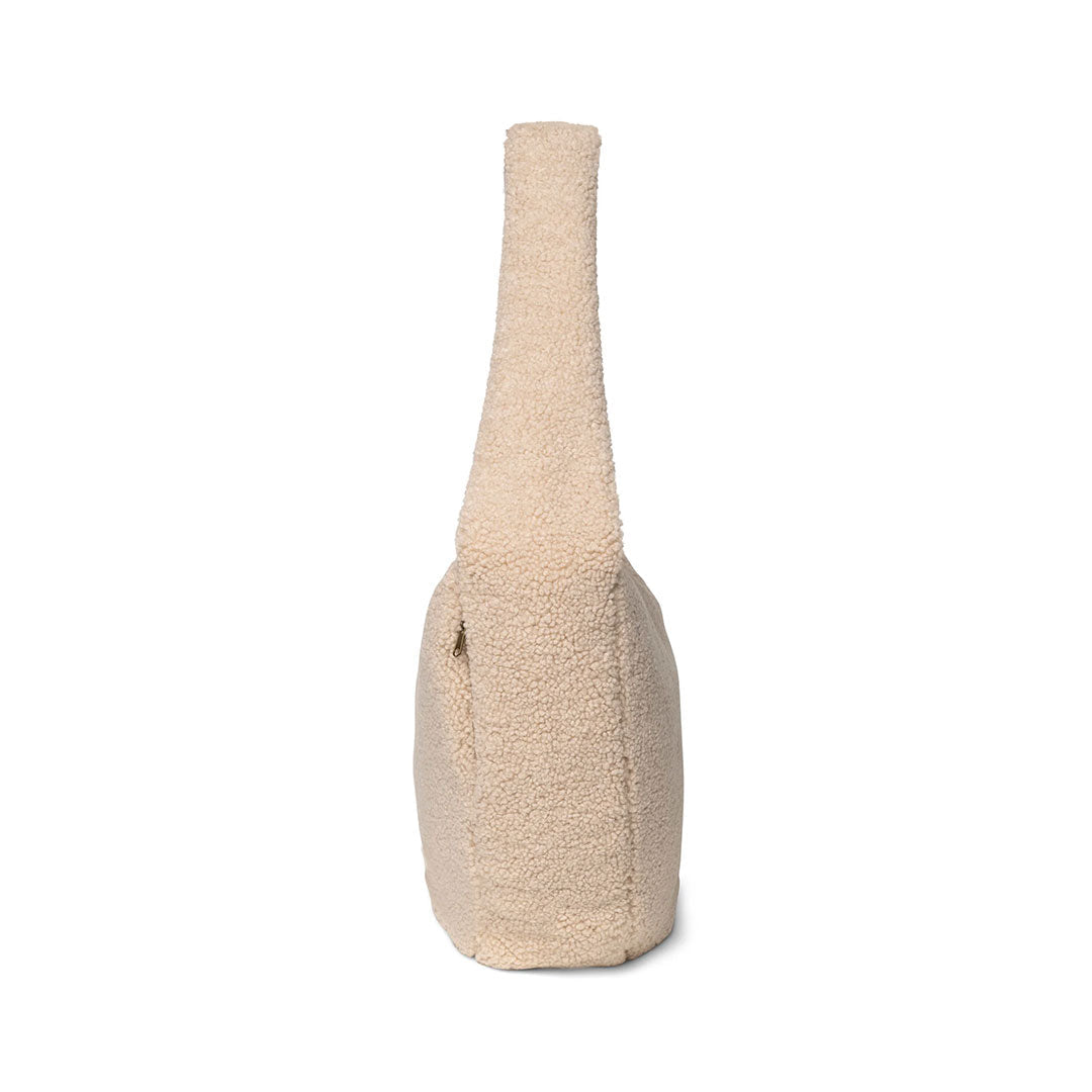 Studio Noos Ecru Teddy Cross Body Bag - Ecru-Mini Bags-Ecru-34 x 48cm | Natural Baby Shower
