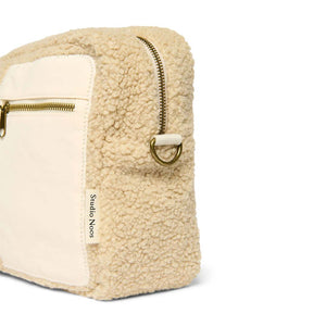 Studio Noos Ecru Teddy Stroller Organizer - Ecru-Stroller Organisers-Ecru-25 x 16 x 8 | Natural Baby Shower