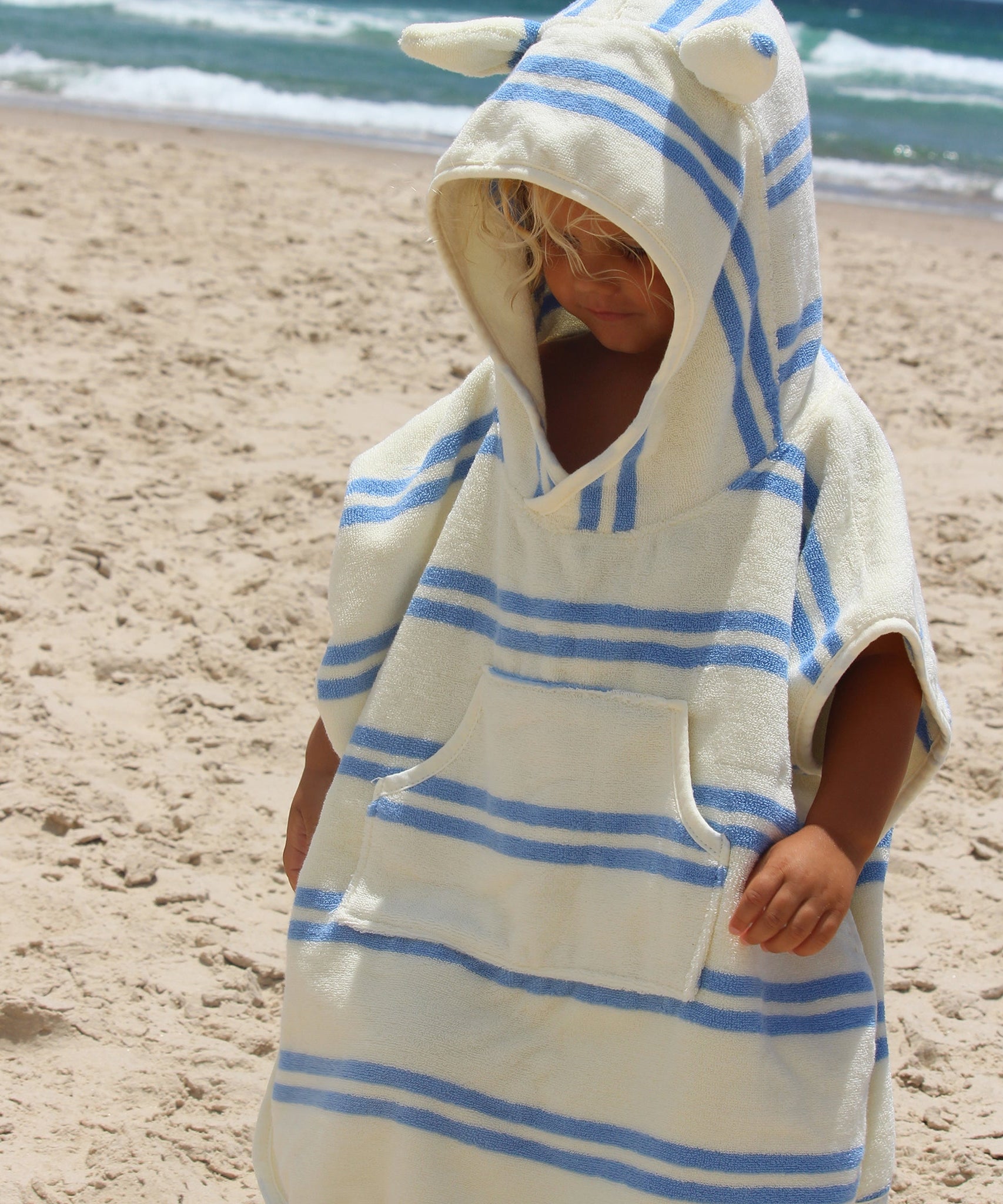 Sunnylife - Bata na May Hood na Tuval na Pang-dagat