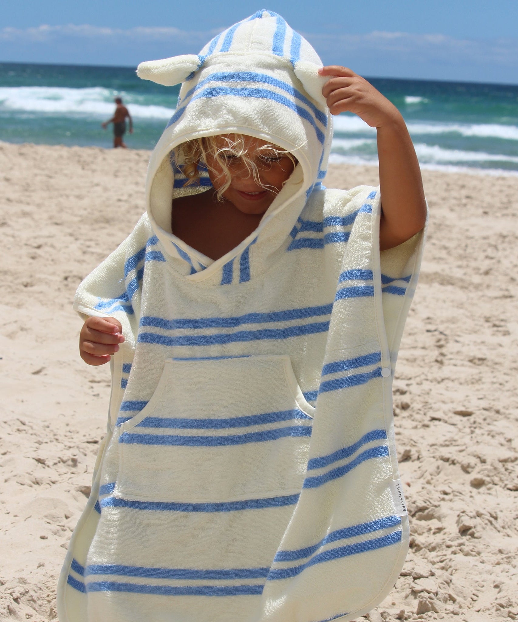 Sunnylife - Bata na May Hood na Tuval na Pang-dagat