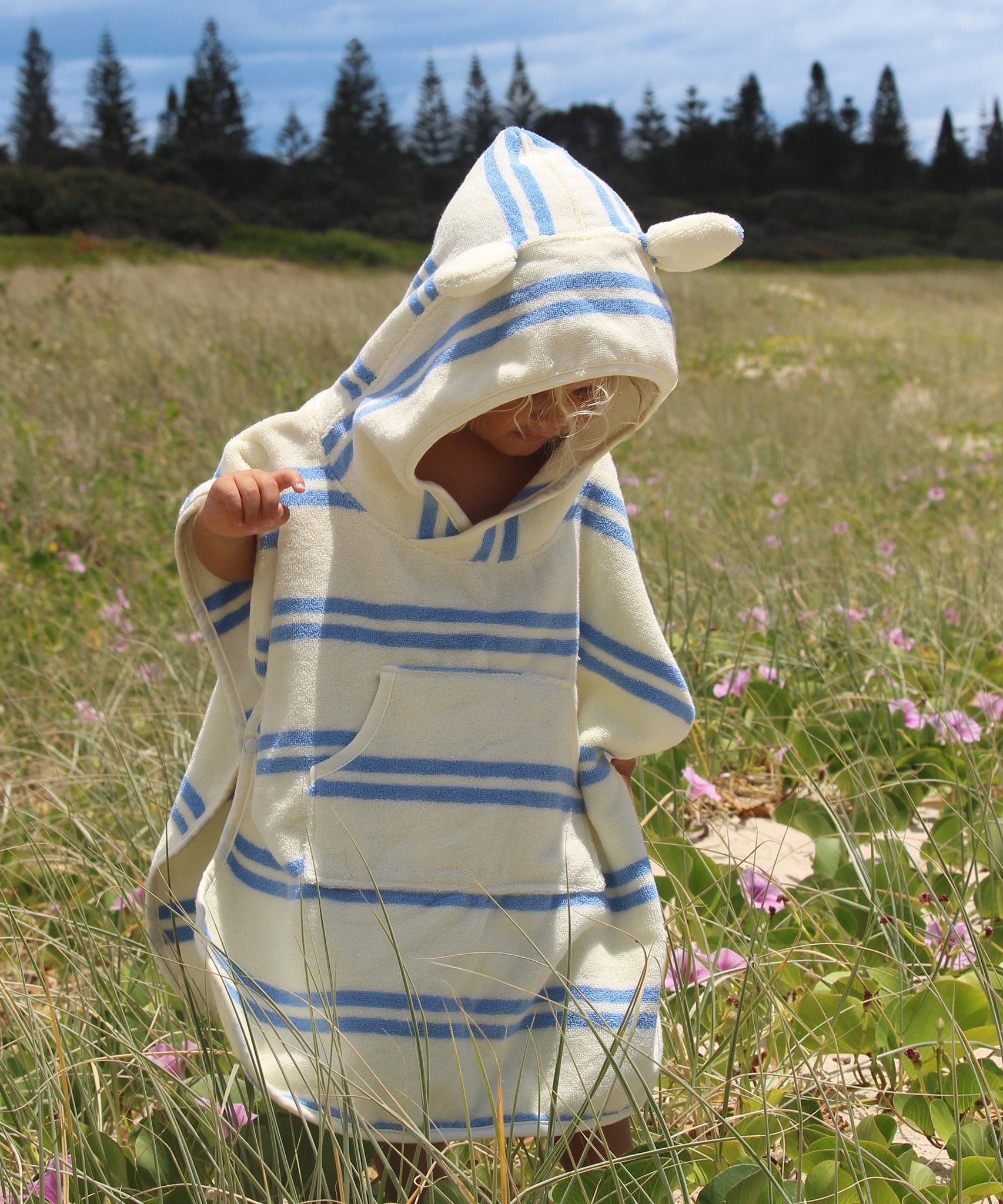 Sunnylife - Bata na May Hood na Tuval na Pang-dagat