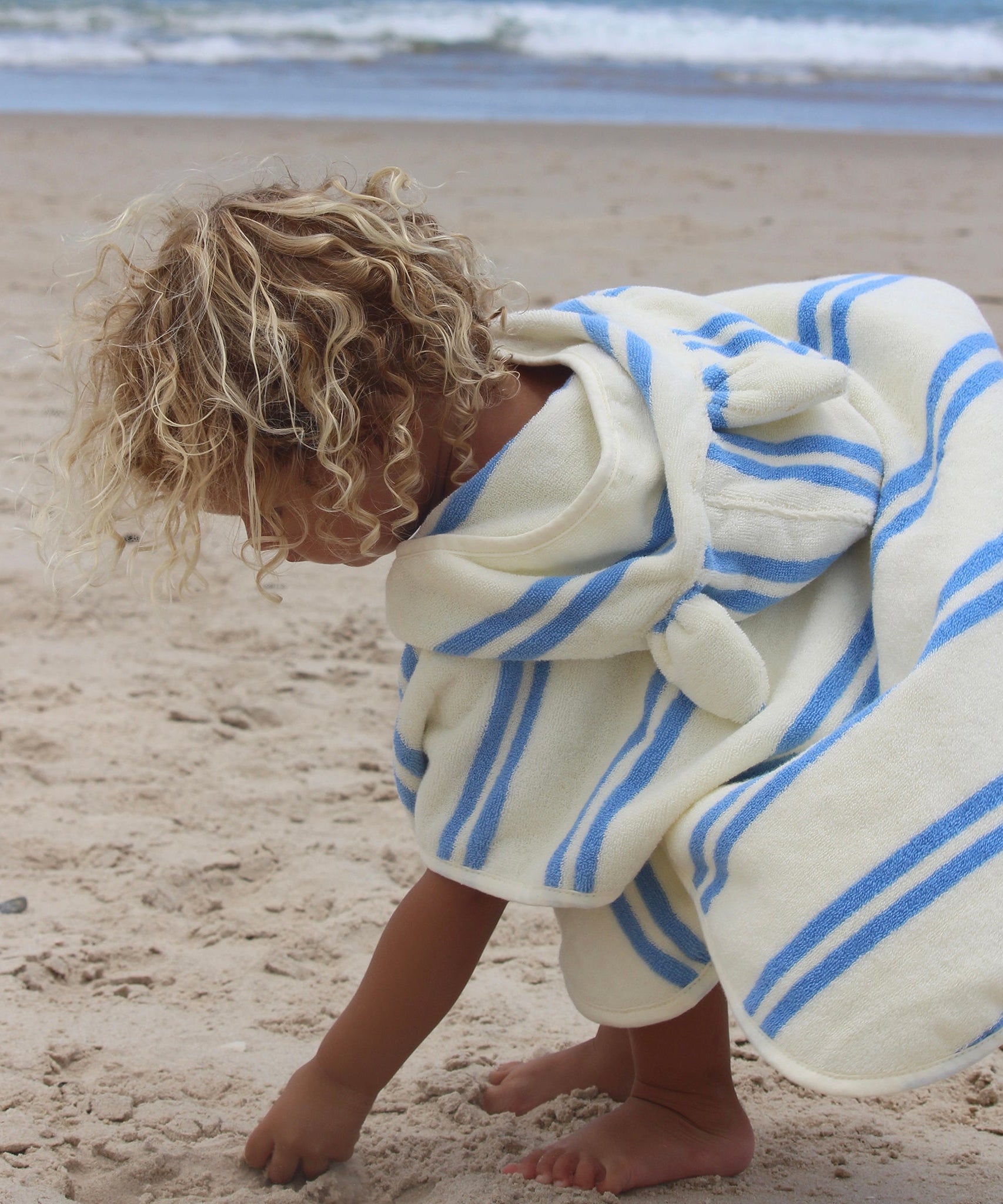 Sunnylife - Bata na May Hood na Tuval na Pang-dagat