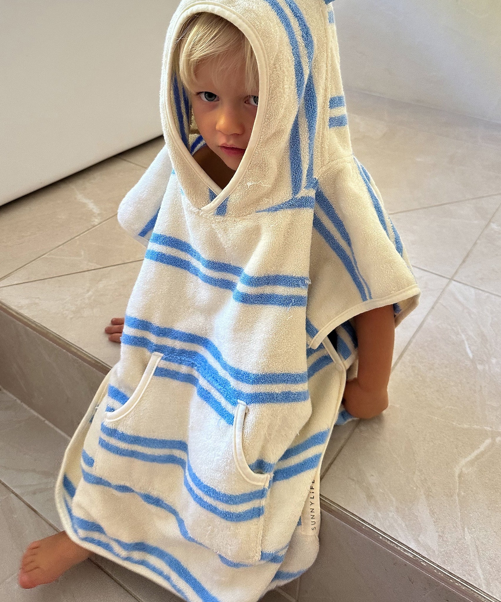 Sunnylife - Bata na May Hood na Tuval na Pang-dagat