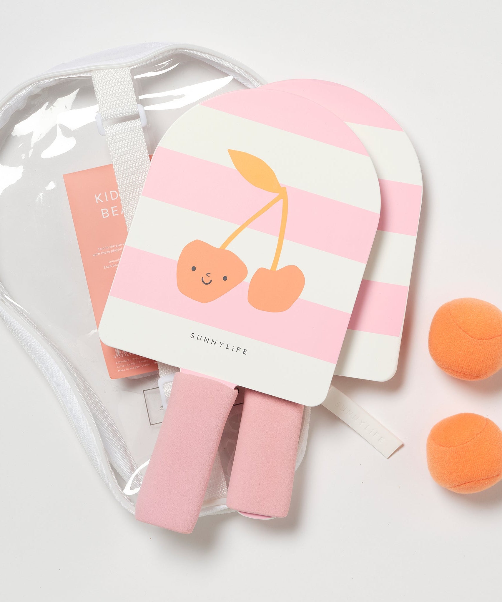 Sunnylife - Kinder Strand Klebe-Tennis-Schläger Set