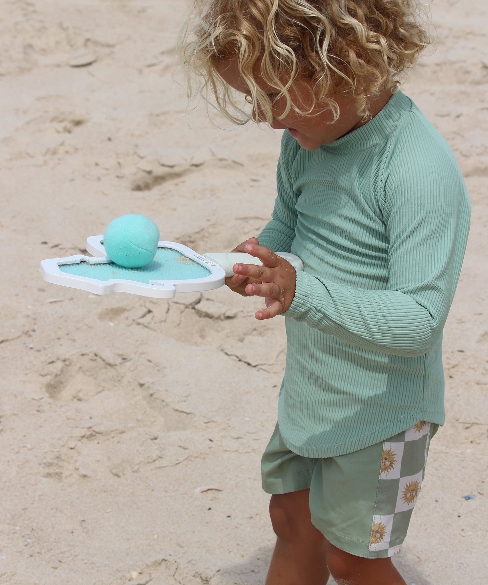 Sunnylife - 儿童沙滩粘性网球拍套装