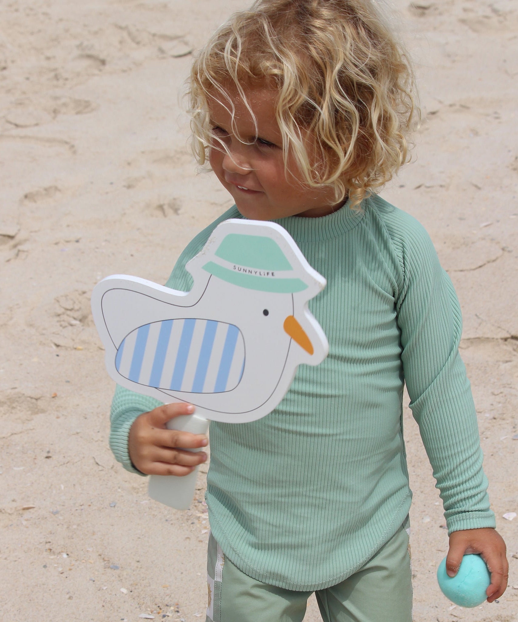 Sunnylife - 儿童沙滩粘性网球拍套装